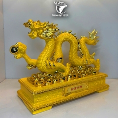 Tượng Phong Thủy Con Rồng Cát Vàng size 35, Dành Cho Người Tuổi Thìn, Quà Tặng Trang Trí Nhà Cửa, Tân Gia, Khai Trương
