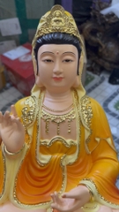 Tượng Tam Thế Phật Quan Âm Bồ Tát , Phật A Di Đà, Địa Tạng Chất Liệu Polyresin Size 30Cm , Tượng Thờ Cúng , Quà Tặng