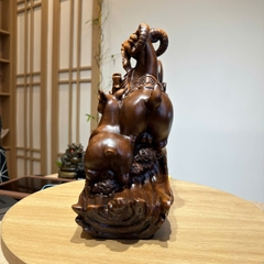 Tượng 3 con Dê 33x14x29cm phong thủy , Quà Tặng Tuổi Mùi Decor tân gia khai trương sinh nhật