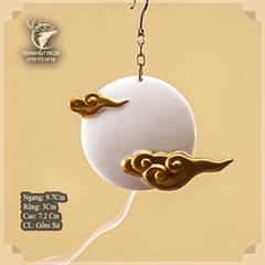 Lư đốt trầm hương dùng trang trí kệ đèn, tượng phật, văn phòng, không gian thiền tịnh