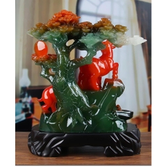 Tượng Dê Phong Thủy 23x13x24 Cho Người Tuổi Mùi, Quà Tặng Sinh Nhật, Tân Gia, Khai Trương Decor Sinh nhật Decor Phòng Trang Trí Nhà Đồng