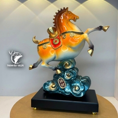 Tượng Ngựa Phong Thủy Mã Đáo Thành Công, Quà Tặng Tân Gia Khai Trương Sinh Nhật Decor Trang Trí Nhà