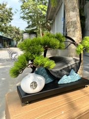 Chậu Cây Tranh Cát Decor Trang Trí Bàn, Phòng Làm Việc, Quà Tặng Tân Gia Khai Trương Sinh Nhật Ý Nghĩa.
