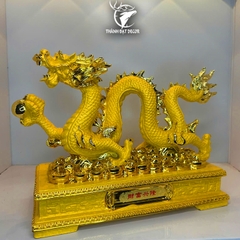 Tượng Phong Thủy Con Rồng Cát Vàng size 35, Dành Cho Người Tuổi Thìn, Quà Tặng Trang Trí Nhà Cửa, Tân Gia, Khai Trương