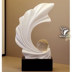Tượng Decor Sóng Pha Lê – Quà Tặng Tân Gia, Khai Trương, Trang Trí Phong Thủy Sang Trọng