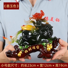 Tượng Tỳ Hưu Trấn Trạch Chiêu Tài 32x17x26, Trang Trí Nội Thất Quà Tặng Tân Gia, Khai Trương,Tặng Sếp Decor Đồng