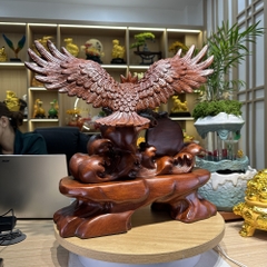 Tượng Đại Bàng Tung Cánh 45*18*43cm, Quà Tặng Decor Phong Thuỷ Tân Gia Khai Trương Sinh Nhật