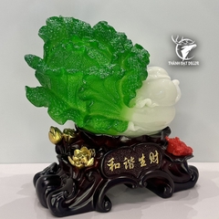 Hồ Lô Bắp Cải Cóc Đỏ Phong Thủy Size 25, Quà Tặng Tân Gia, Khai Trương, Sinh Nhật, Trang Trí Decor Nhà Cửa
