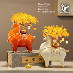 Tượng Ngựa Phong Thủy Trí Phòng Khách, Quà Tặng Tân Gia Khai Trương Phù Hợp Với Người Tuổi Ngọ