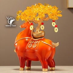 Tượng Ngựa Phong Thủy Trí Phòng Khách, Quà Tặng Tân Gia Khai Trương Phù Hợp Với Người Tuổi Ngọ