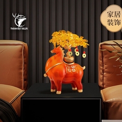 Tượng Ngựa Phong Thủy Trí Phòng Khách, Quà Tặng Tân Gia Khai Trương Phù Hợp Với Người Tuổi Ngọ