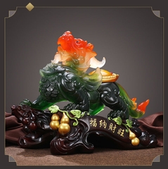 Tượng Tỳ Hưu Trấn Trạch Chiêu Tài size 32, Trang Trí Nội Thất Quà Tặng Tân Gia, Khai Trương, Sinh Nhật, Tặng Sếp