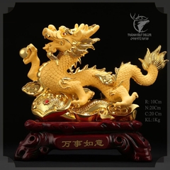 Tượng Con Rồng Tượng Phong Thủy Dành Cho Người Tuổi Thìn, Quà Tặng Trang Trí Nhà Cửa, Tân Gia, Khai Trương, Sinh Nhật