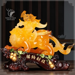 Tượng Tỳ Hưu Trấn Trạch Chiêu Tài size 32, Trang Trí Nội Thất Quà Tặng Tân Gia, Khai Trương, Sinh Nhật, Tặng Sếp