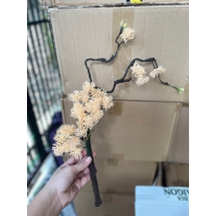 Cành Cây Giả Gắn Kệ Đèn Đặt Tượng, Phụ Kiện trang trí tượng gốm kệ đèn led