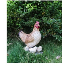 Tượng Gà Phong Thủy size 38cm Dành Cho Người Tuổi Dậu, Trang Trí Nhà Cửa Sân Vườn, Quà Tặng Sinh Nhật, Tân Gia