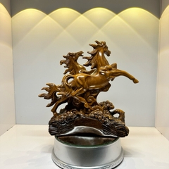 Tượng Song Mã , 2 Con Ngựa Dành Cho Người Tuổi Ngọ Trang Trí Nội Thất, Quà Tặng Tân Gia Khai Trương