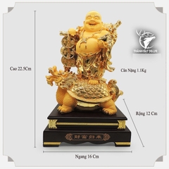 Tượng Phật Di Lặc Bồ Tát Long Quy Cầu Tài Lộc, Quà Tặng Tân Gia Khai Trương,Bàn Thờ Thần Tài Thổ Địa