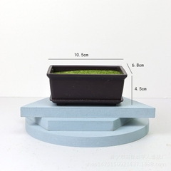 Chậu Cây Tùng Bonsai Bằng Nhựa Trang Trí Tiểu Cảnh, Trang Trí Kèm Các Mẫu Tượng Mini