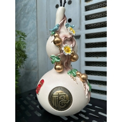 BÌNH HỒ LÔ PHONG THỦY TRANG TRÍ – THU HÚT TÀI LỘC, BÌNH AN GIA ĐẠO, Quà Tặng Decor Tân Gia Khai Trương