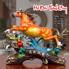 Tượng Ngựa Phong Thủy Trí Phòng Khách, Quà Tặng Tân Gia Khai Trương Phù Hợp Với Người Tuổi Ngọ