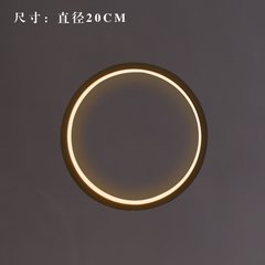 Đèn LED vòng Tròn size 30-35-40 Phụ Kiện Trang trí Decor Lũa, Bàn Thờ, Kệ Đèn, Tượng Phong Thủy