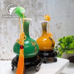 Cặp Lọ Bình An Như Ý size 11x22 Trang Trí Nhà Cửa , Tượng Phong Thủy Quà Tặng Tân Gia Khai Trương Sinh Nhật