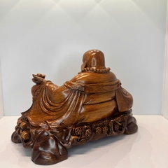 [Rẻ vô địch] Tượng Phật Di Lặc Màu Gỗ, Quà Tặng Tân Gia Khai Trương, Bàn Thờ Thần Tài Thổ Địa Trang Trí Nhà Cửa