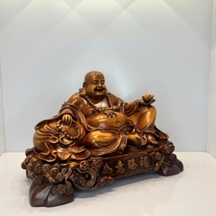 [Rẻ vô địch] Tượng Phật Di Lặc Màu Gỗ, Quà Tặng Tân Gia Khai Trương, Bàn Thờ Thần Tài Thổ Địa Trang Trí Nhà Cửa