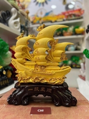 Tượng Thuyền Thuận Buồm Xuôi Gió Phong Thủy Size 30 , Quà Tặng Tân Gia , Khai Trương , Tặng Sếp , Tượng Phong Thủy