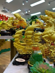 Tượng Thuyền Thuận Buồm Xuôi Gió Phong Thủy Size 30 , Quà Tặng Tân Gia , Khai Trương , Tặng Sếp , Tượng Phong Thủy