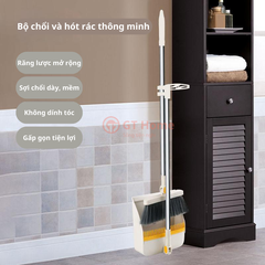 Bộ chổi - hốt rác xoay 360 độ