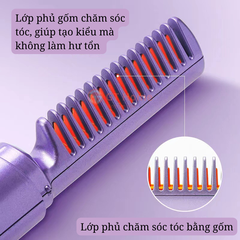 Lược điện sạc pin