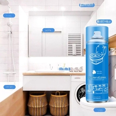 Chai xịt bọt tuyết vệ sinh WC