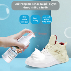 Chai xịt bọt tuyết giặt khô giày Suk Garden