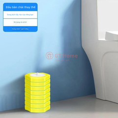 Bộ chổi cọ nhà vệ sinh + 8 miếng dùng 1 lần
