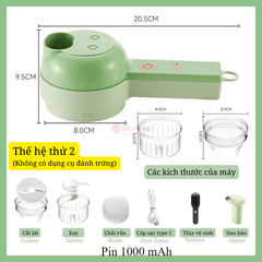 Máy cắt - xay tỏi ớt đa năng