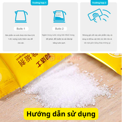 Bột tẩy cặn bình nước