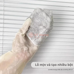 Giẻ bạc rửa chén đa năng