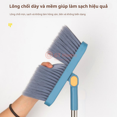 Bộ chổi - hốt rác xoay 360 độ