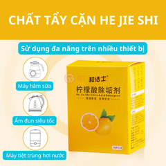 Bột tẩy cặn bình nước
