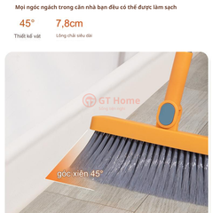 Bộ chổi - hốt rác xoay 360 độ