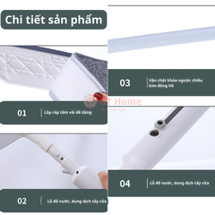 Cây lau kính xịt nước