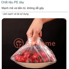 100 Màng thun gấu bọc thực phẩm