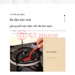 Bộ 3 bàn chải vệ sinh nhà bếp