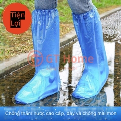 Ủng PE đi mưa 1 lần