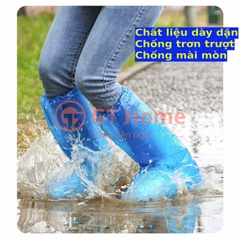 Ủng PE đi mưa 1 lần