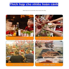 Khăn thun trải bàn dùng 1 lần