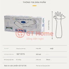 Găng tay đa năng CPE 60cm siêu bền