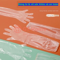 Găng tay đa năng CPE 60cm siêu bền